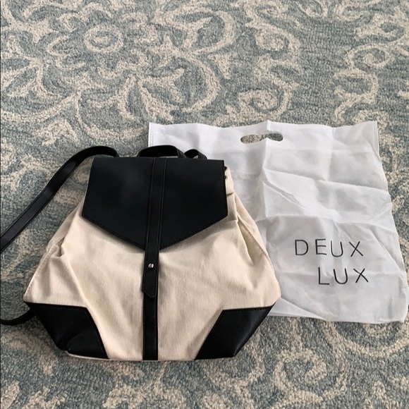 deux lux canvas backpack